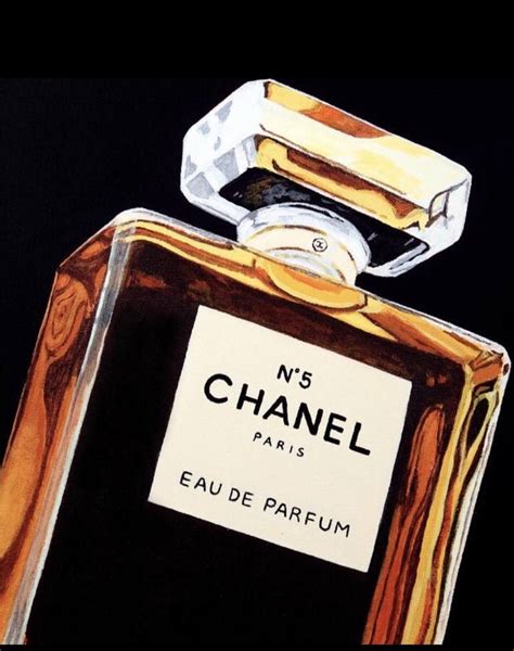 abstract chanel bottle art with smudges|Chanel Perfume Bottle Canvas Prints .